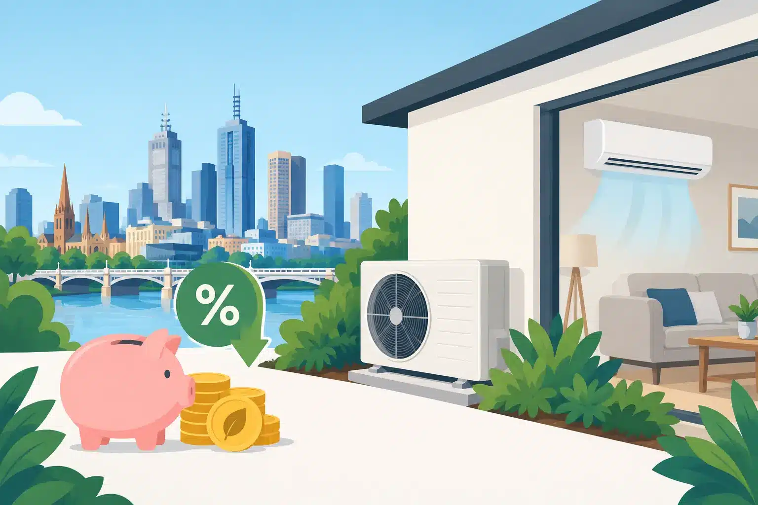 Air Conditioner Rebate Options for Melbourne Homes